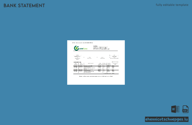 Ukraine OTP Bank-Adressnachweis – Beispielvorschau
